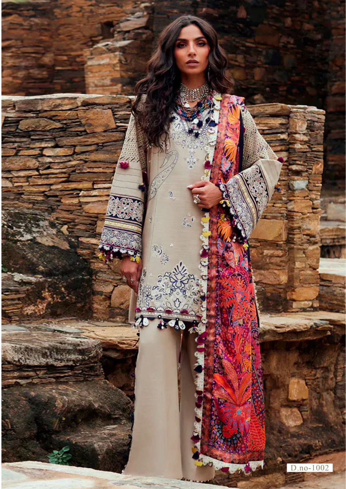 Jade Ayesha Zara Vol 1 Heavy Lawn Karachi Printed Cotton Dress Material